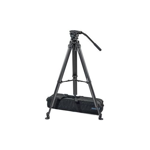  Adorama Vinten Vision Blue5 Head with flowtech 75 Carbon Fiber Tripod&Mid-Level Spreader VB5-FTMS