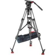 Adorama Sachtler Video 18 S2 Fluid Head and ENG 2 MCF Tripod System 1863S2