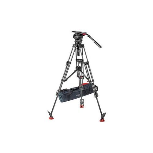  Adorama Sachtler Video 18 S2 Fluid Head and ENG 2 MCF Tripod System 1863S2