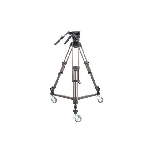  Adorama Libec LX10 2-section Aluminum Tripod with RT-50 Tripod & LX10 Head - Black LX10 STUDIO