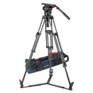 Adorama Sachtler Video 18 S2 Fluid Head & ENG 2 CF Tripod System with Ground Spreader 1862S2