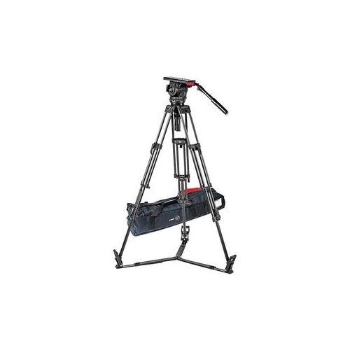  Adorama Sachtler Video 18 S2 Fluid Head & ENG 2 CF Tripod System with Ground Spreader 1862S2