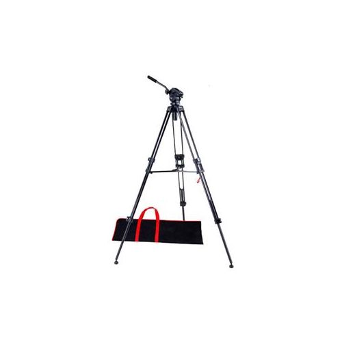  Adorama Acebil I-605DX 2-section Aluminum Video Tripod with 605 Video Head I605DX