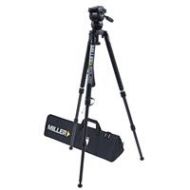 Adorama Miller CX2 Fluid Head with Solo 75 2 Stage Carbon Fiber Tripod System 3712