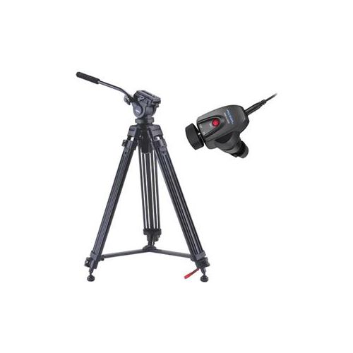  Adorama Acebil i-605DX Prosumer Tripod System, RMC-L1AVR Zoom Controller I-605PKL1AVR