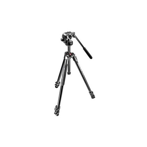  Adorama Manfrotto MK290XTA3-2WUS 290 Xtra Aluminum Tripod w/128RC Micro Fluid Head MK290XTA3-2WUS