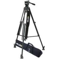 Adorama Miller AIR Toggle LW Alloy System, Aluminum Tripod, DS Above Ground Spreader 3015