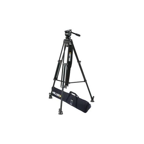  Adorama Miller AIR Toggle LW Alloy System, Aluminum Tripod, DS Above Ground Spreader 3015