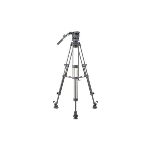  Adorama Libec RS-250DM Tripod System Includes Head, Mid-Level Spreader, Rubber Feet RS-250DM