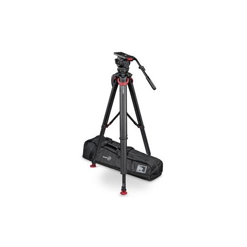  Adorama Sachtler Video 18 FT MS System with flowtech 100 Tripod 1811FTMS