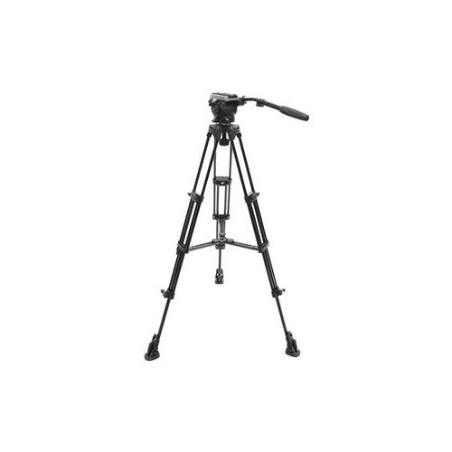  Adorama ikan E-IMAGE Professional Video Tripod with Fluid Head 75mm Bowl EK650