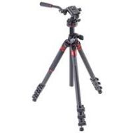 Adorama 3Pod Orbit 4 Section Tripod with Q2 Fluid Video Head, Carbon Fiber 3P-P4COR-K3