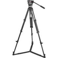 Adorama Sachtler 1002 3-section Aluminum Tripod with Ace M Fluid Head - Black 1002