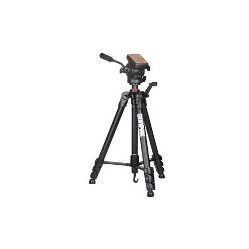  Adorama Sunpak VideoPro-M 4 Tripod with True Fluid Pan Head and Case 620-840