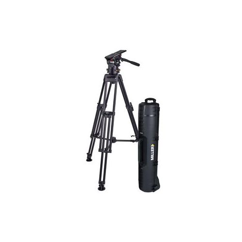  Adorama Miller CiNX 7 Head, HDC 100 1-St Tripod, Mid-Level Spreader, 13.2-55 lb Capacity 3867