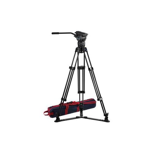  Adorama Acebil CS-780G(N) Professional Tripod System, CH7 100mm Fluid Head CS-780G(N)