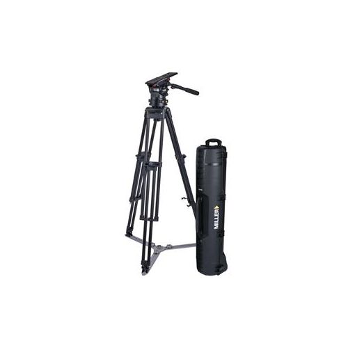  Adorama Miller CiNX 7 Head, HDC 100mm 1-St Tripod, Ground Spreader, 13.2-55 lb Capacity 3865