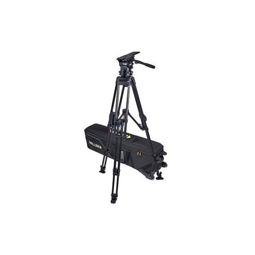  Adorama Miller CiNX 7 Head, HD 2-St CF Tripod, Mid-level Spreader, 13.2-55 lb Capacity 3856