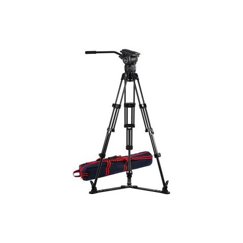  Adorama Acebil CS-782G(N) Professional Tripod System, CH7 100mm Fluid Head CS-782G(N)