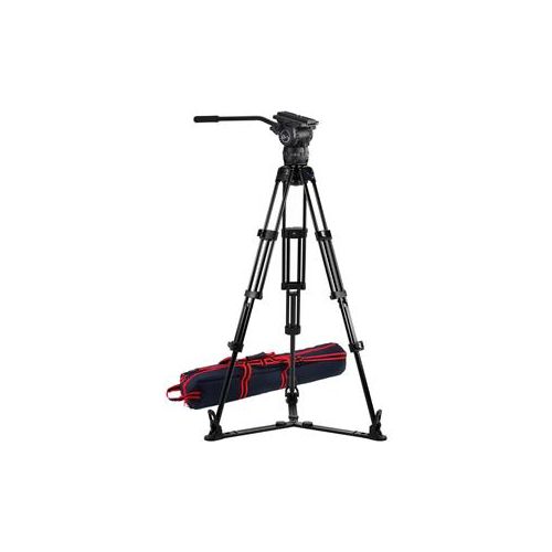  Adorama Acebil CS-782CG(N)Professional Tripod System, CH7 100mm Fluid Head and Case CS-782CG(N)