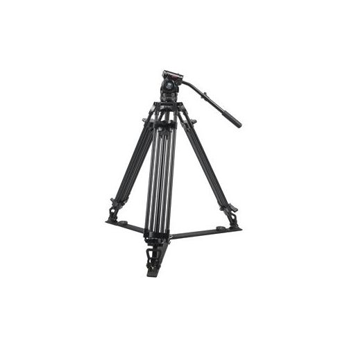  Adorama Sirui BCT-2003 Aluminum Video Tripod with BCH-10 Video Head, 13.2 lb Capacity BCT2003H10