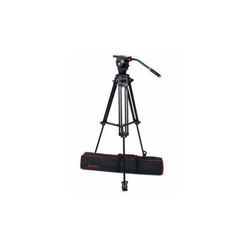  Adorama OZEN 5AL2S Tripod System, 75mm AL Tripod, AGILE 5S, S-LOC Plate, 0-15 lb Payload OZEN-OZ-5AL2S