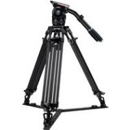 Adorama Sirui BCT-3003 Aluminum Video Tripod w/ BCH-30 BCH Video Head, 39.7 lb Capacity BCT3003H30