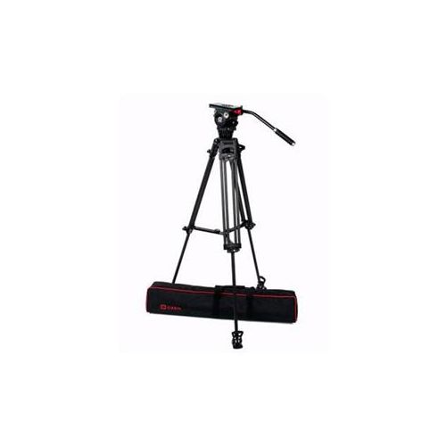  Adorama OZEN 5CF2 Tripod System, Includes 75CF2 2-Stage Tripod, AGILE 5 Head w/ E-Z LOAD OZEN-OZ-5CF2