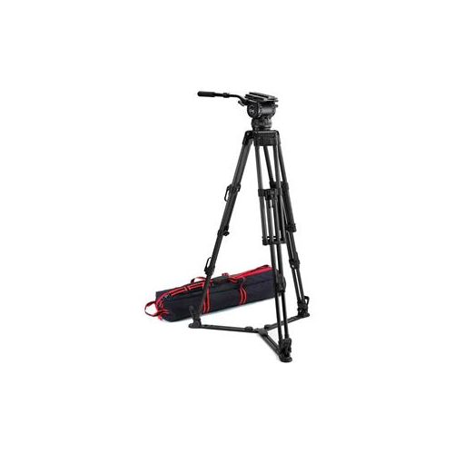  Adorama Acebil CS-892CG(N) Professional Tripod System, CH8 100mm Fluid Head CS-892CG(N)