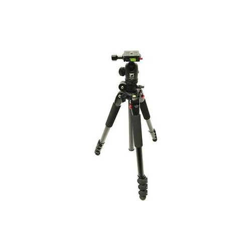  Adorama Acebil 4 Section Aluminum Tripod with BH-15 Ball Head TAE-324F/BH-15