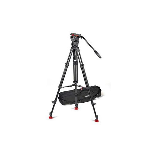  Adorama Sachtler ENG 75/2 D Tripod w/ FSB 4 Head, SP 75 Mid-Level Spreader & DV 75 S Bag 0373A