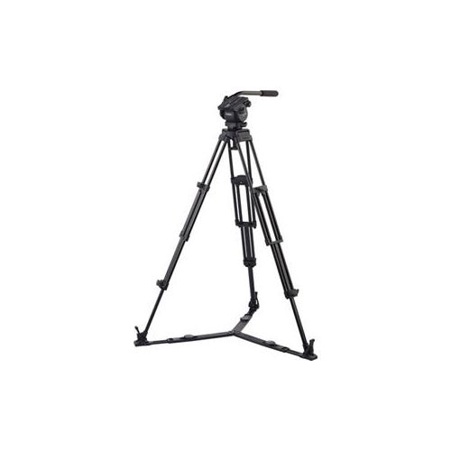  Adorama Vinten blue3 2-section Aluminum Tripod with V4106-0001 2-Way Head - Black VB3-AP2F