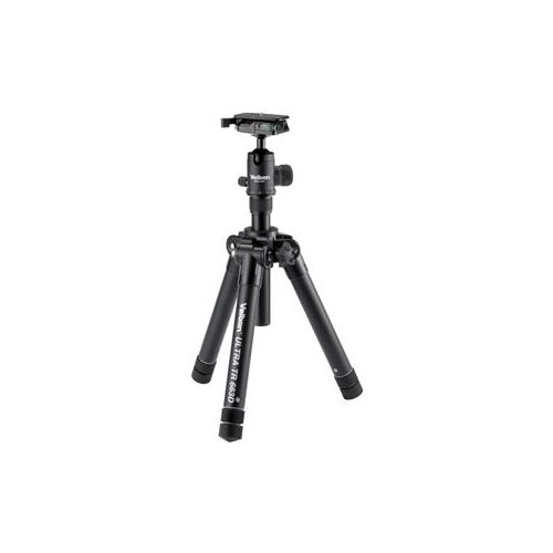  Adorama Velbon ULTRA TR 663D 6-Section Aluminum Tripod with QHD-S6D Detachable Ball Head ULTRA TR663D