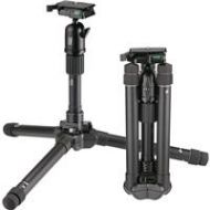 Adorama Velbon UT 53D 6-Section Aluminum Tripod with QHD-53D Detachable Ball Head UT 53D