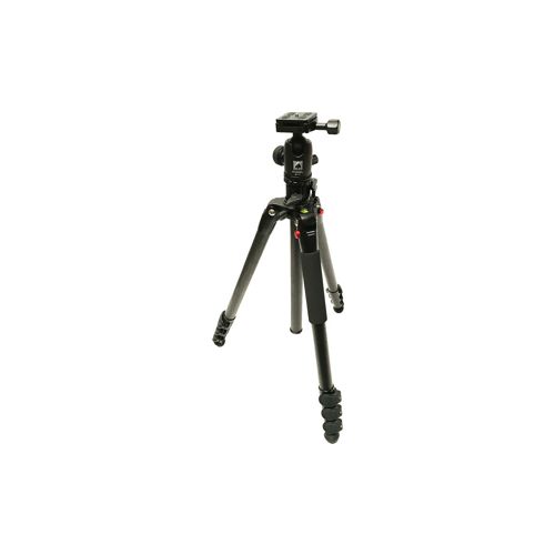  Adorama Acebil 4 Section Carbon Fiber Tripod with BH-12 Ball Head TAE-284CF/BH-12