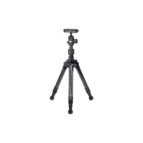  Adorama Velbon UTC-63 5-Section Carbon Fiber Tripod with QHD-S6Q Detachable Ball Head UTC-63