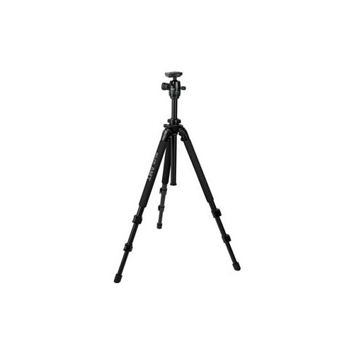  Adorama Slik 700BHX 3-section Aluminum Tripod with SBH-808DQ BallHead - Black 613-700