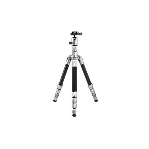  Adorama MeFOTO RoadTrip S Aluminum Travel Tripod/Monopod, Titanium RTSATTN