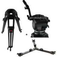 Adorama Cartoni Focus 1-stage HD Aluminum Tripod with Fluid Head -Black (Replaces H101) F126