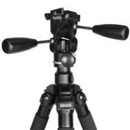 Bower Heavy Duty Pro Aluminum Tripod- Black VT6500 - Adorama