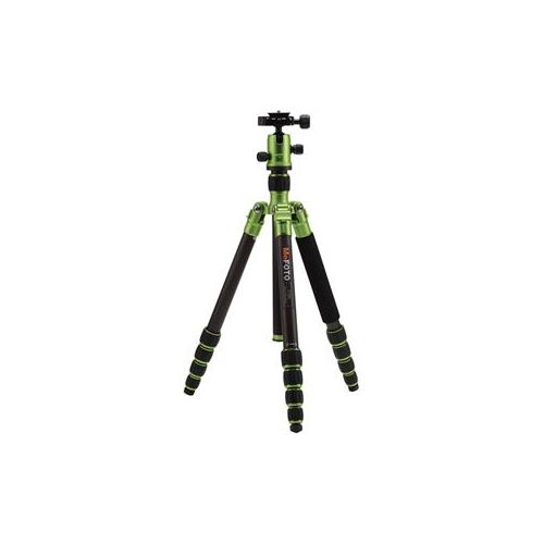  Adorama MeFOTO RoadTrip Carbon Fiber Travel Tripod Kit, Green C1350Q1G