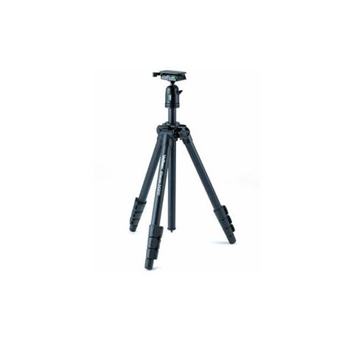  Adorama Velbon 5430D 3-section Aluminum Tripod with QHD-53D BallHead - Black SHERPA 5430D