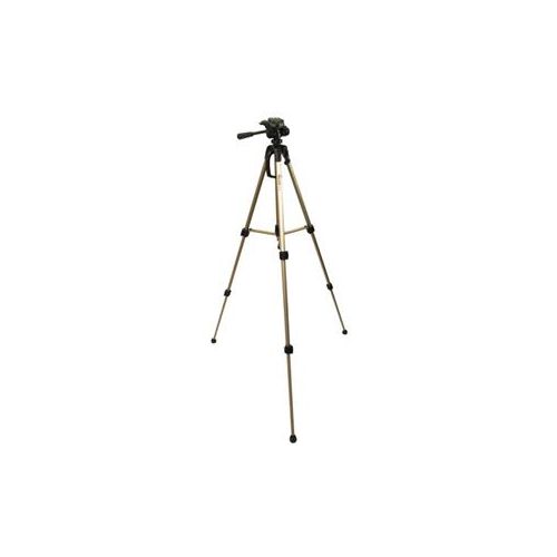  Adorama Dolica 57 3-section Aluminum Tripod with 3-Way Pan Head - Black ST-300