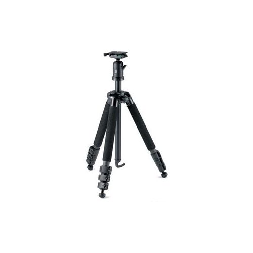  Adorama Velbon QHD-63D 4-section Carbon Fiber Tripod with PHD-63D BallHead - Black GEO E643D