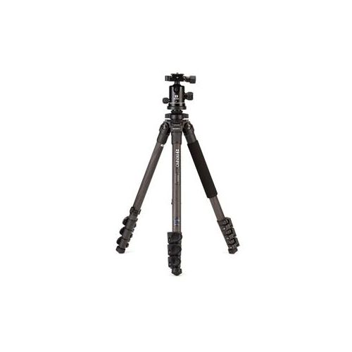  Adorama Benro Adventure 8X Carbon Fiber Series 1 Tripod Kit with B1 Head, 4 Section TAD18CB1