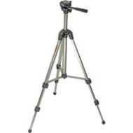 Adorama Sunpak 6601TM Tri-Monopod with 3-Way Pan & Tilt Head, 4.4 lb Capacity, Silver 620-060TM