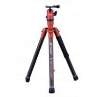 Adorama FotoPro X-Aircross 1 Carbon Fiber Tripod Kit, Orange X-AIRCROSS 1O