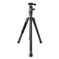 Adorama FotoPro X-Aircross 1 Mini Aluminum Tripod Kit, Gray X-AIRCROSS AME