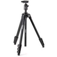 Adorama Velbon M43 4 Section Aluminum Tripod with Ball Head and QR Plate, Slide Elevator M43