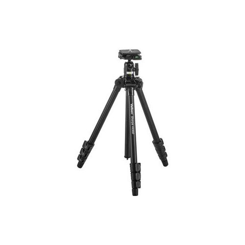  Adorama Velbon 4430D 4-section Aluminum Tripod with BallHead - Black SHERPA 4430D